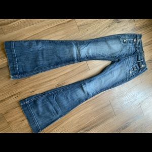 Express flare jeans size 2